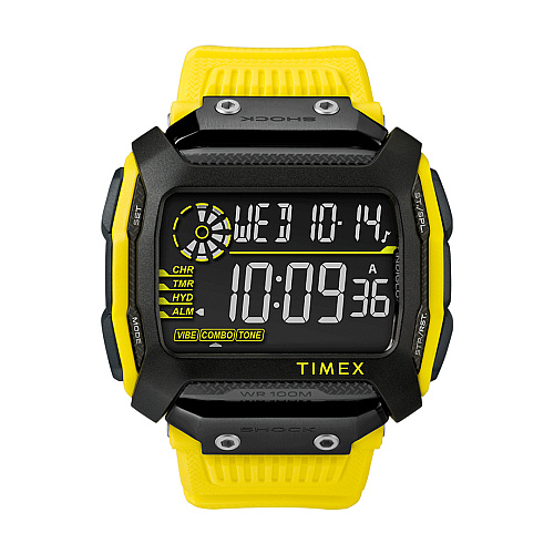 Buy Timex Command™ Shock 54mm Resin Strap - Yellow Online
